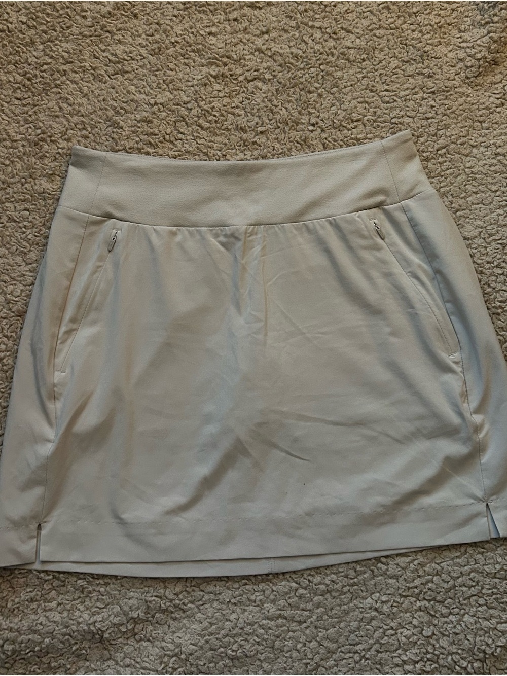 Athleta Soho Skort in Light Beige